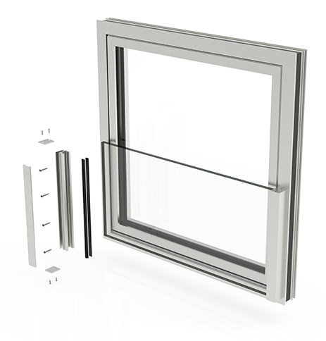 barandilla superpuesta